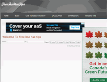 Tablet Screenshot of freebsensetips.com